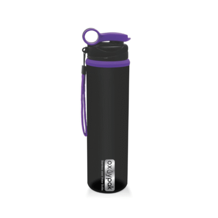Stainless Steel Bottle - Black - 1 ltr