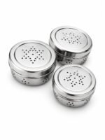 Premium stainless steel kitchen drain basket set